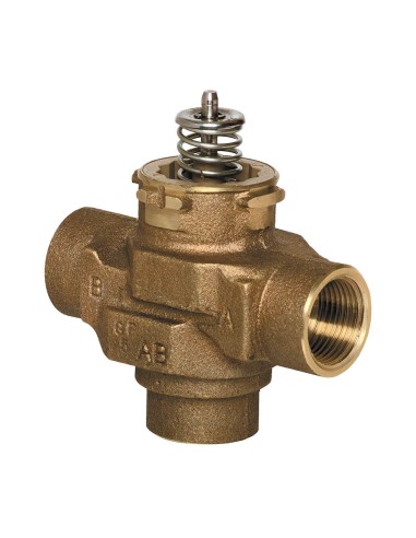 Corpo valvola a 3 vie PN 20 - Attacchi femmina 3/4” - Kvs 6,6 - Resideo Honeywell Home - VCZMH6000/U