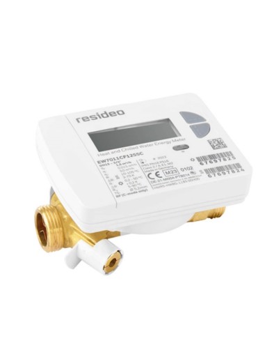 Contatori di calore compatti ad ultrasuoni caldo/freddo Resideo Honeywell Home EW7011CF0155C