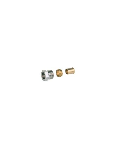 Raccordo a compressione per tubo RAME e ACCIAIO Resideo Honeywell Home FIG1/2CSS15