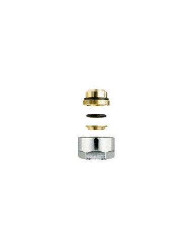 Raccordi per valvole termostatizzabili Linea Design per tubo rame Resideo Honeywell Home FEM24C16